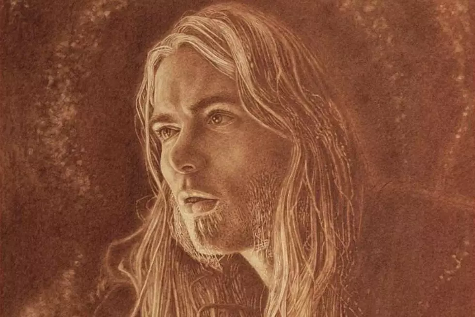 Artist Paints Gregg Allman Portrait Using Allman's Blood