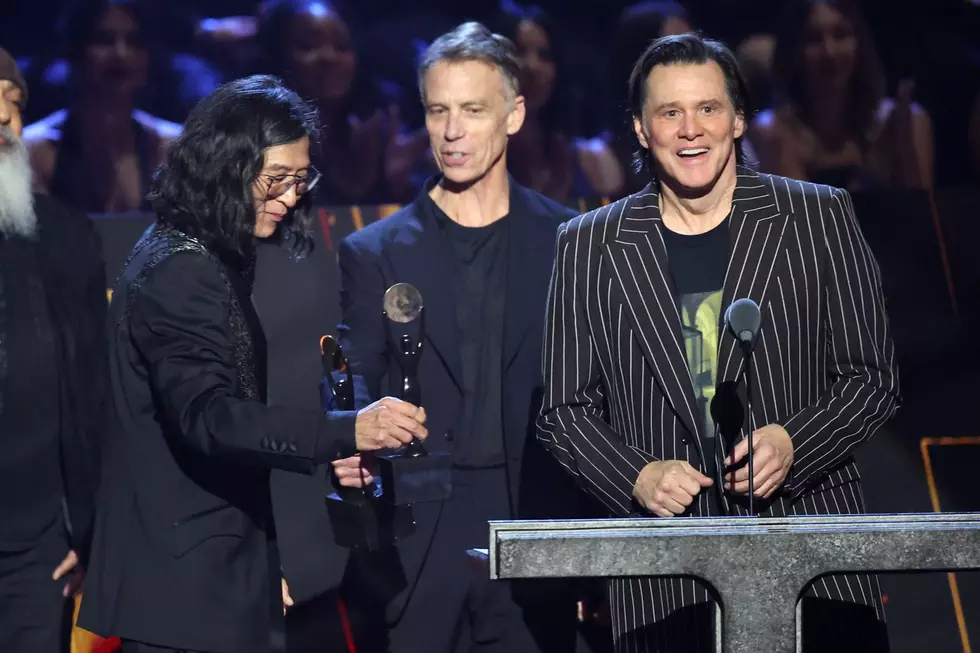 Jim Carrey Praises 'Majestic' Soundgarden During Rock Hall Speech