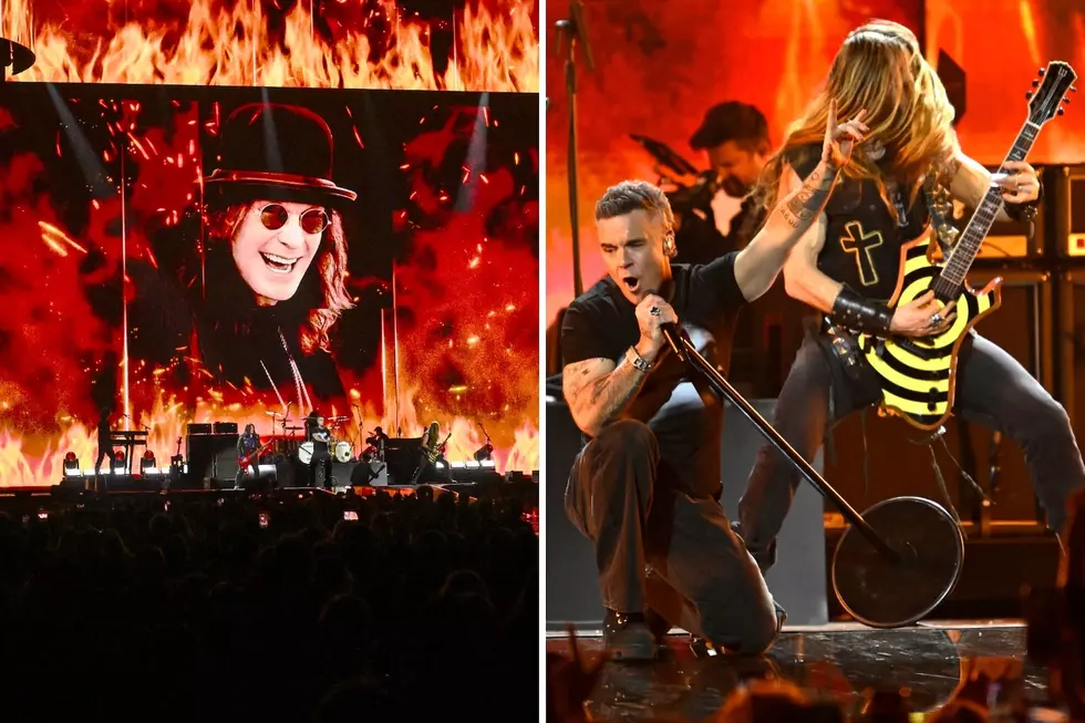 Watch Robbie Williams and Zakk Wylde Lead All-Star Ozzy Osbourne Tribute at Brit Awards