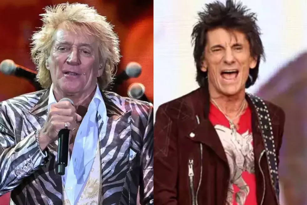 Rod Stewart and Ronnie Wood Will Perform Together at Glastonbury